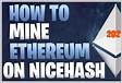 How to Mine Ethereum NiceHash, Mining Pools